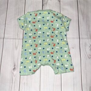 Disney Mickey Mouse and Palm Trees Baby Romper - Size 3/6 Months